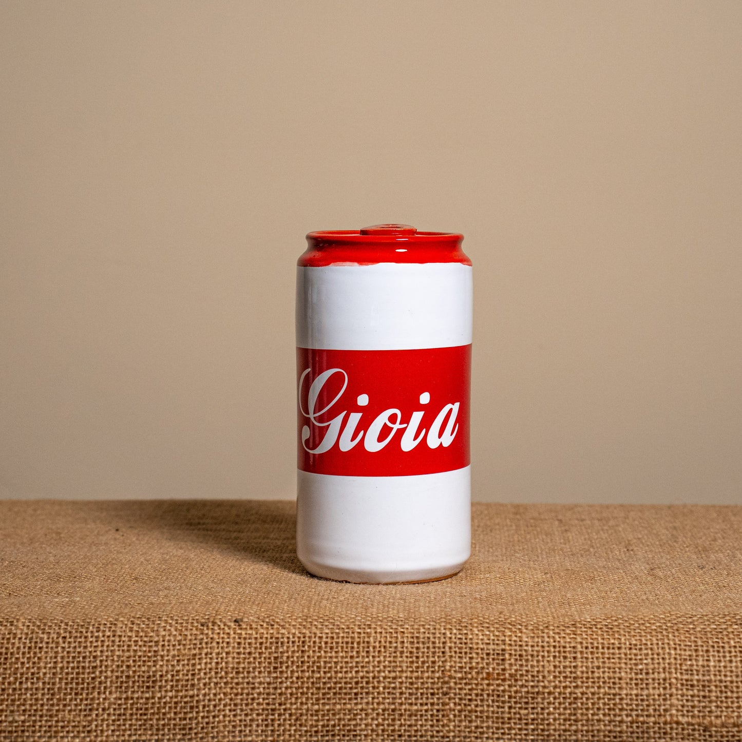 Salvadanaio Lattina in Ceramica Gioia