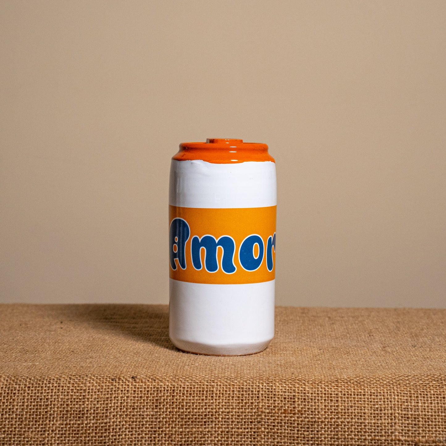 Salvadanaio Lattina in Ceramica Amore