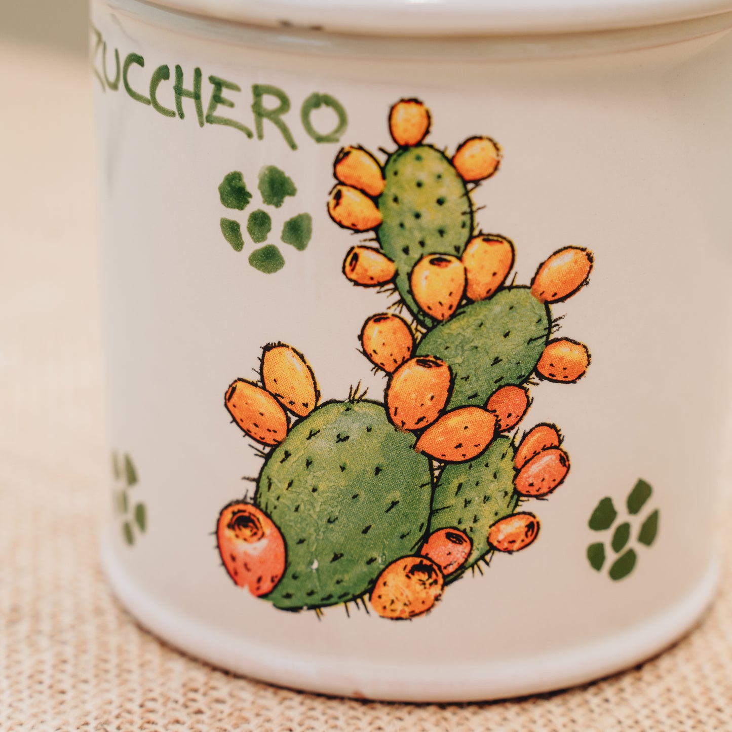 Barattolo zucchero ceramica