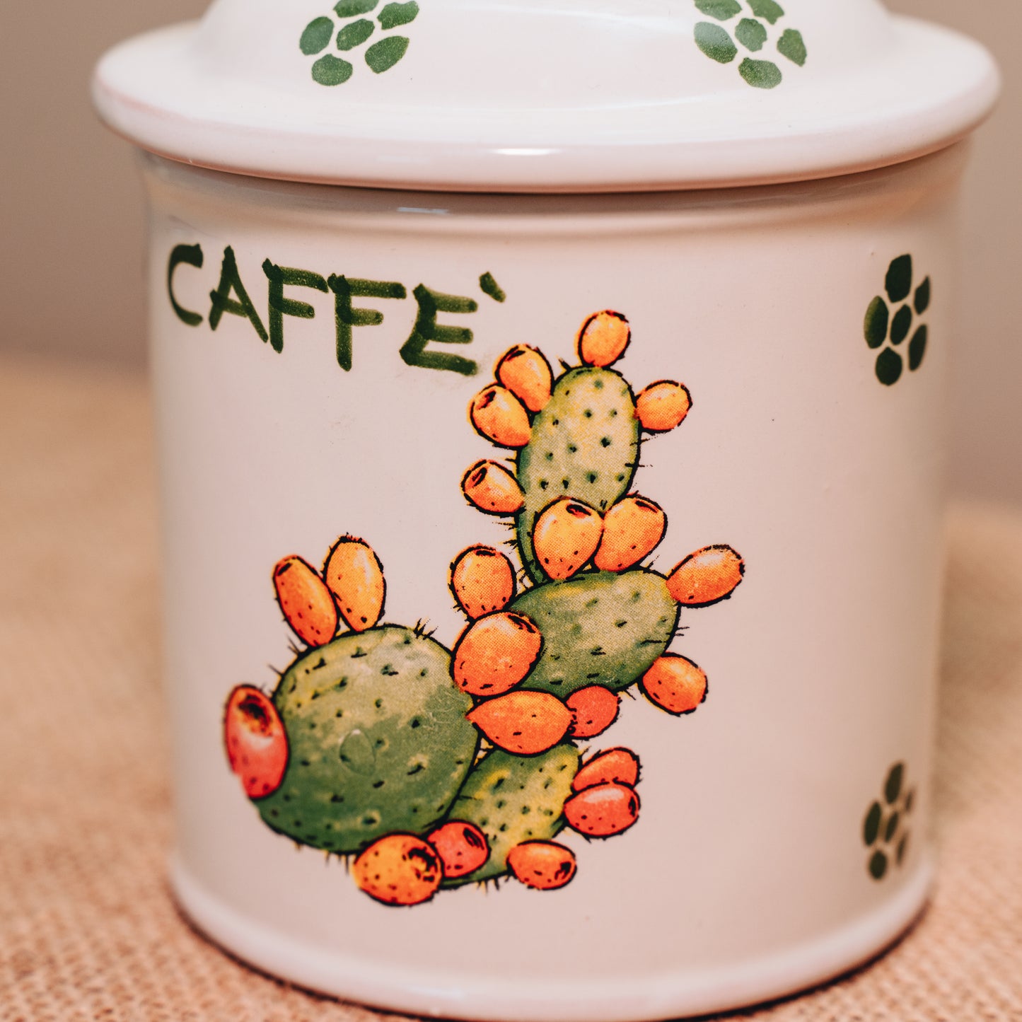 Barattolo caffè ceramica