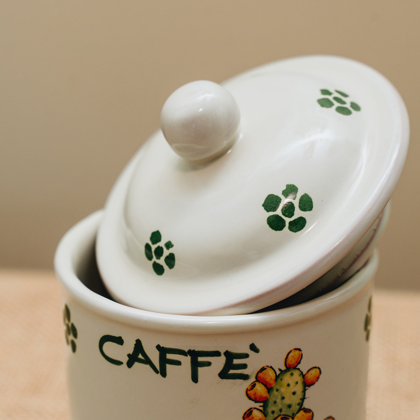 Barattolo caffè ceramica