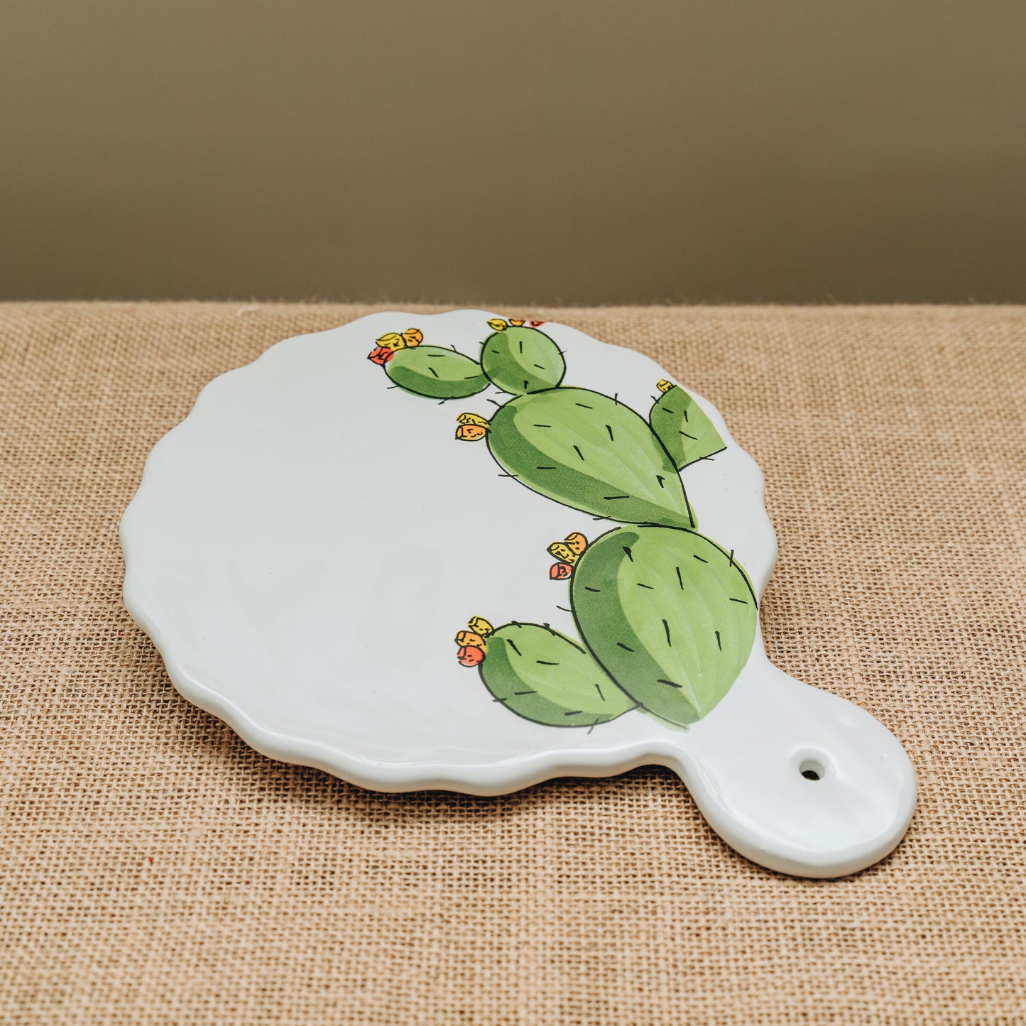 Tagliere o sottopentola ceramica