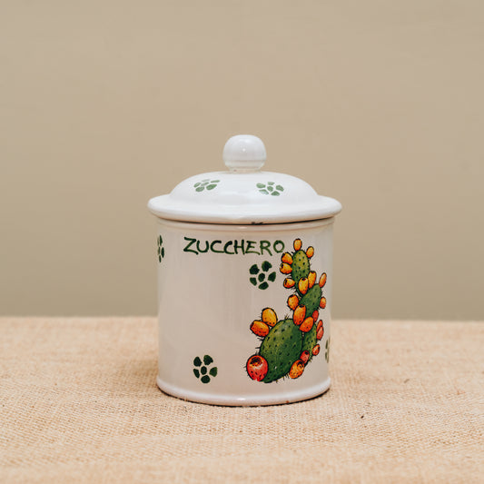 Barattolo zucchero ceramica